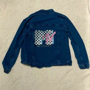 ‼️MTV VINTAGE RARE FIND‼️, Jean jacket with graphics, Size 14-16